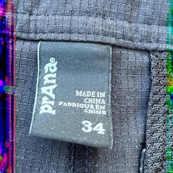 💚PrAna Men's Hybrid Black Shorts Size 34 - Picture 8 of 9
